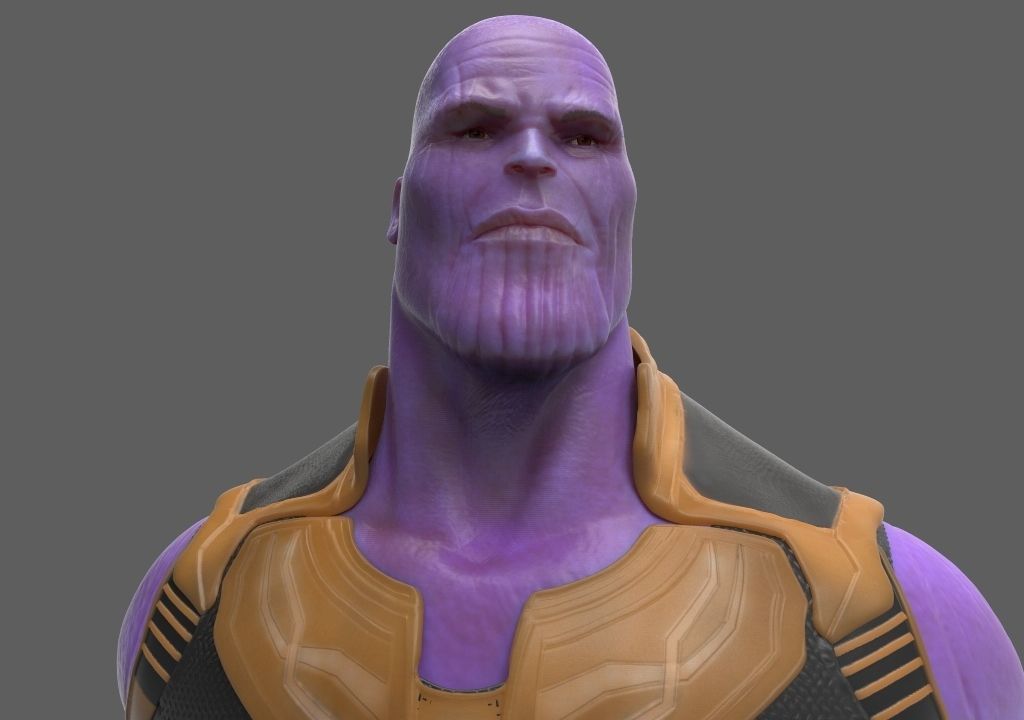 thanos Sculpt model 3D model_2