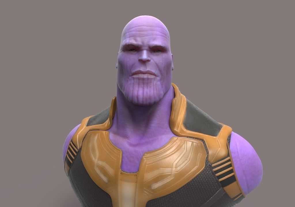 thanos Sculpt model 3D model_3