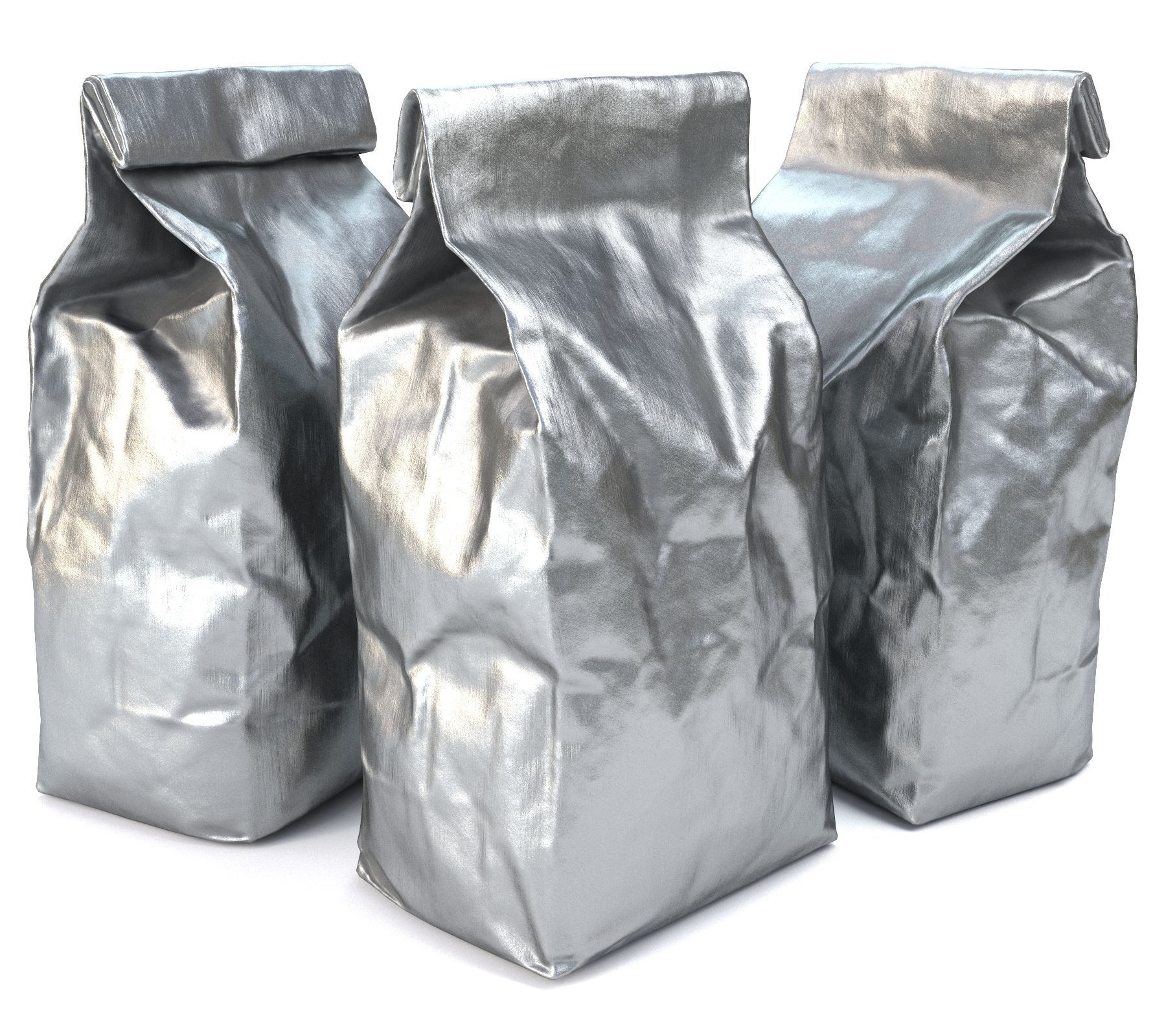 Foil Food Packaging - PBR Game-Ready