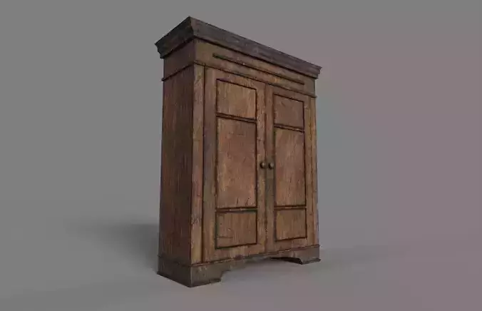 WARDROBE GAME READY wooden cabinet