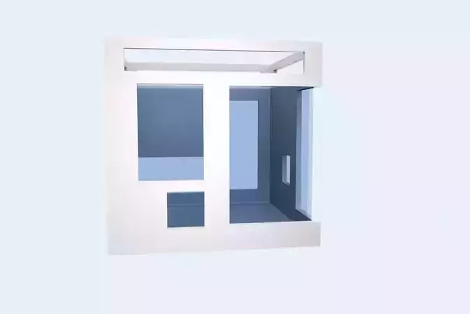 Fancy Aquarium Low-poly 3D model