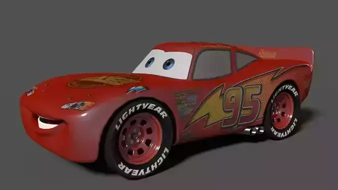 Lightning Mcqueen Character