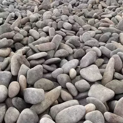 Pebble color road