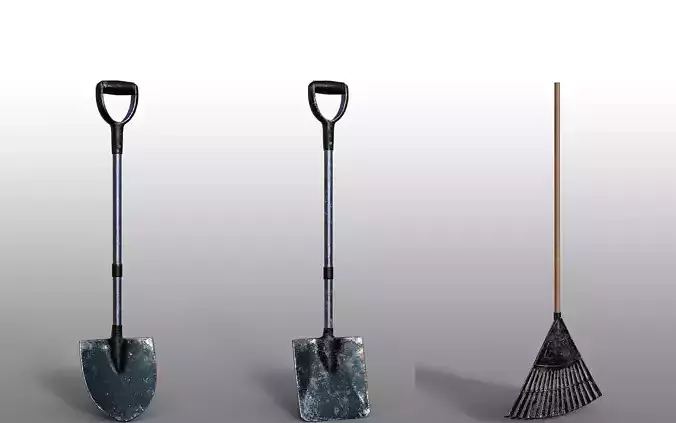 Lawn Rake Fork Shovel Tool