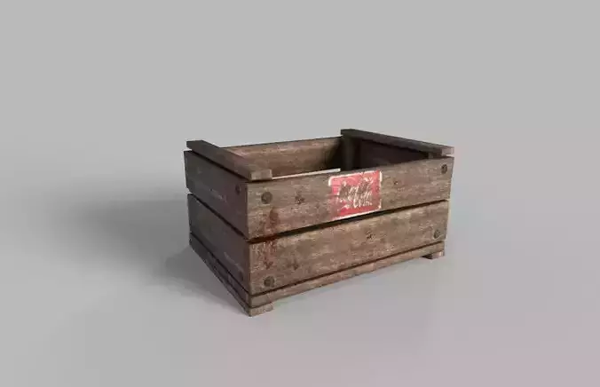 CRATE GAME READY wooden