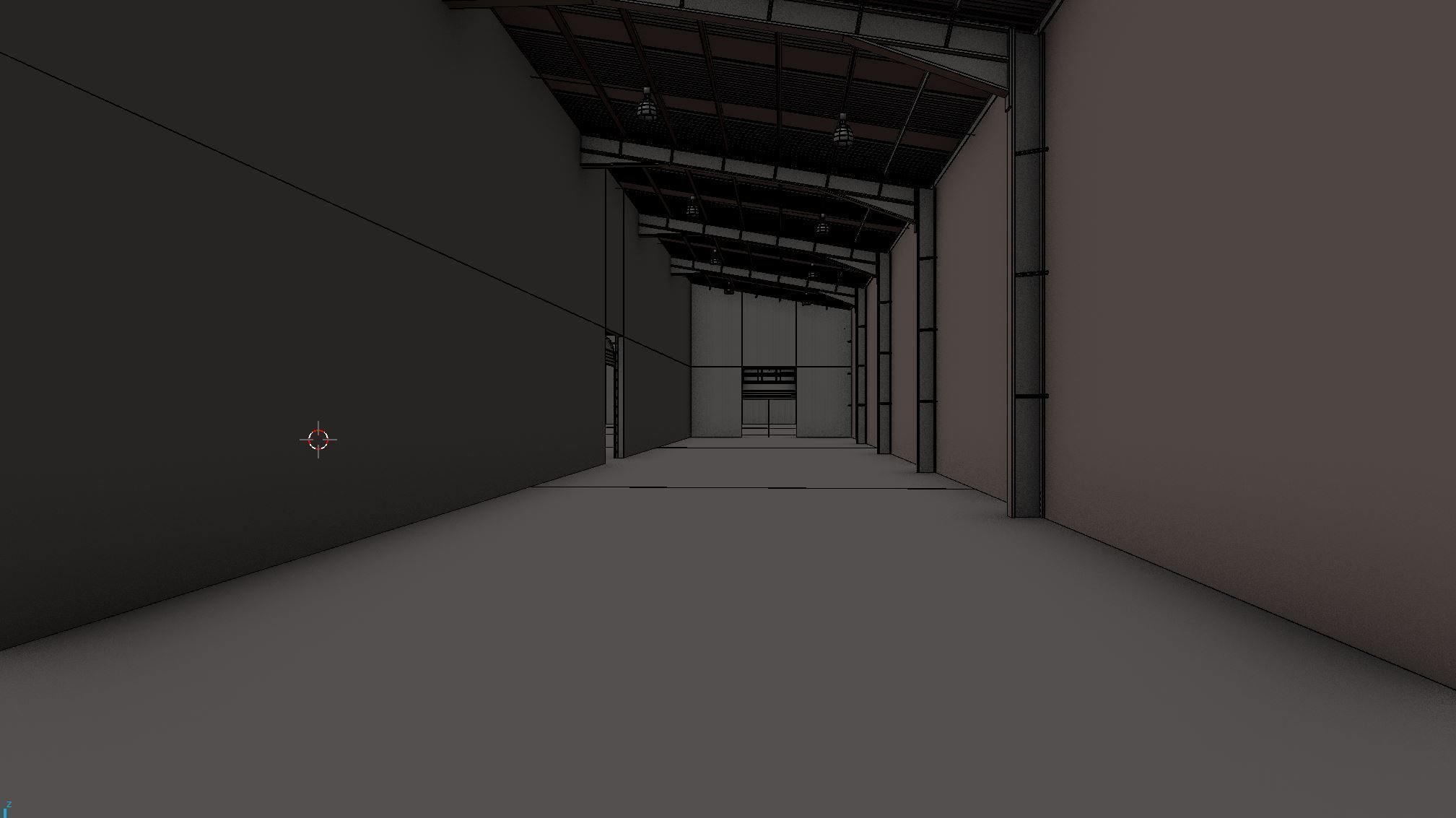Industrial Warehouse Interior 10 Low-poly 3D model_13
