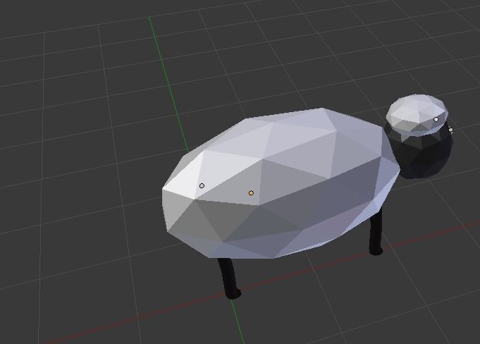 Sheep Colection Free low-poly 3D model_3