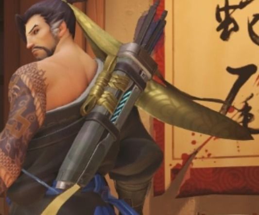 Hanzo Quiver Overwatch 3D print model_1