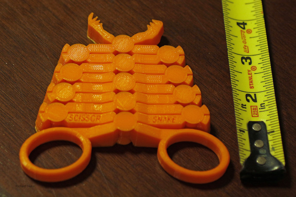 The Scissor Snake 3D print model_3