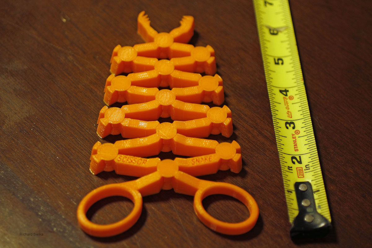 The Scissor Snake 3D print model_1