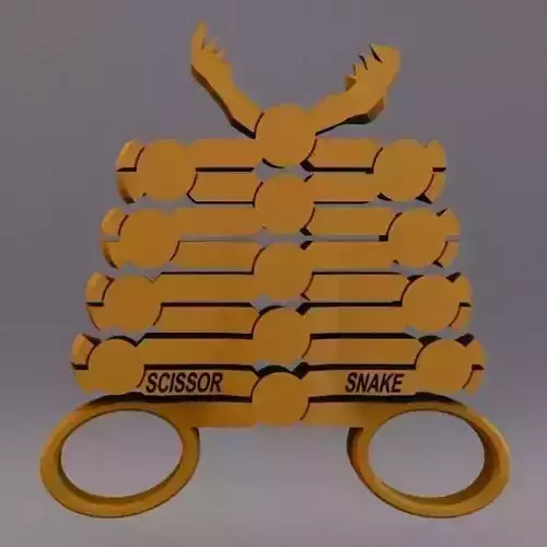The Scissor Snake 3D print model