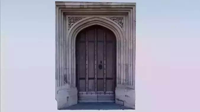 Photogrammetry Church Side-Door