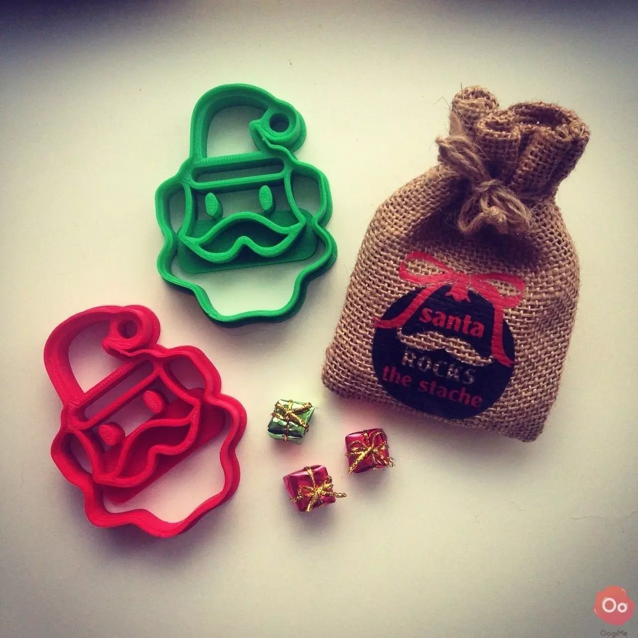 Santa Clause Cookie Cutter Free 3D print model