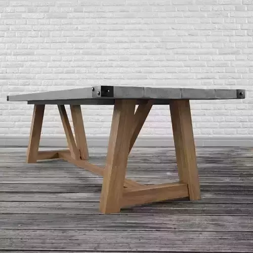 Contemporary dinning table 3D model
