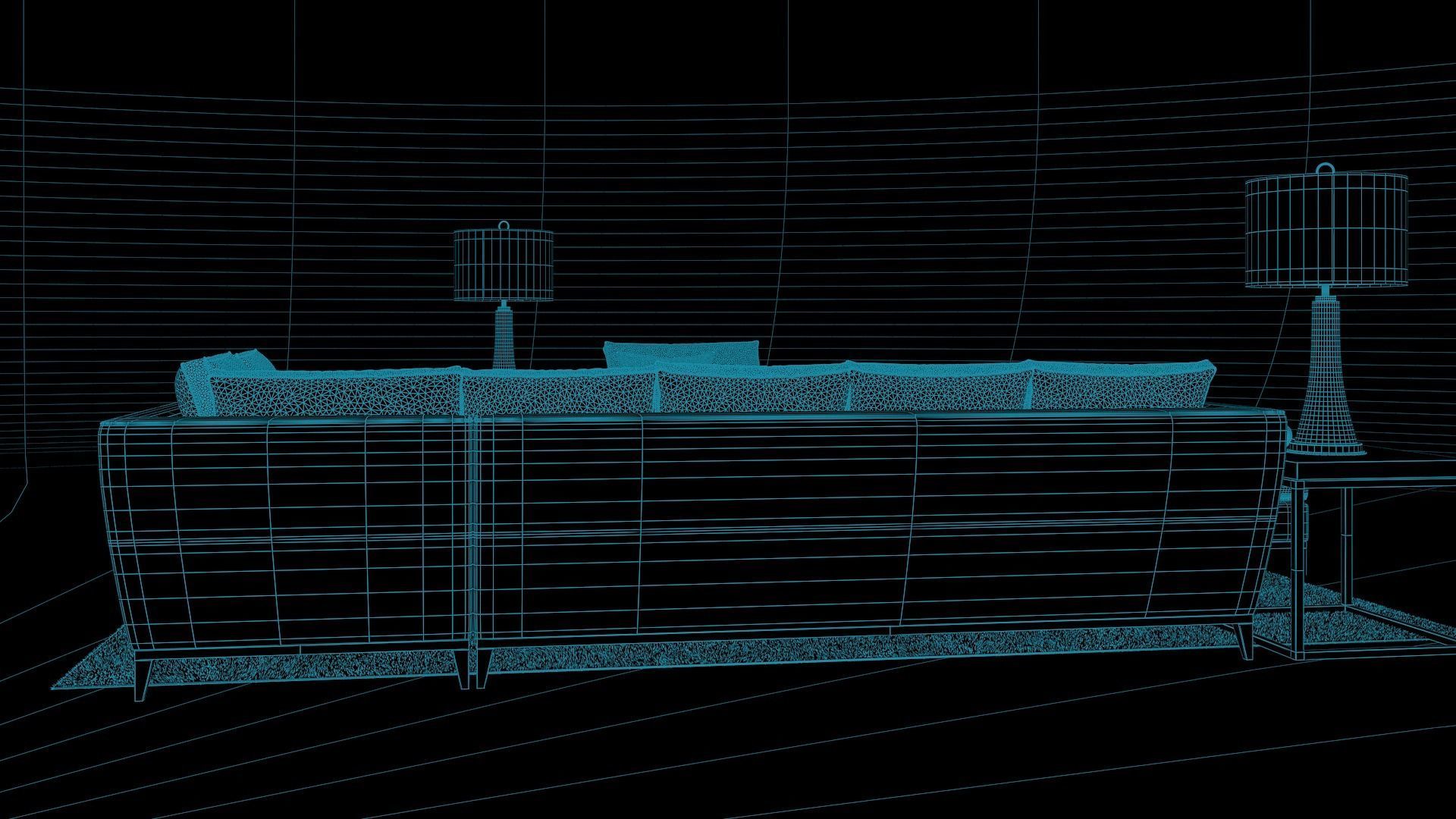 tenarchstudio barbican set living room render ready vray  model  3D model_27