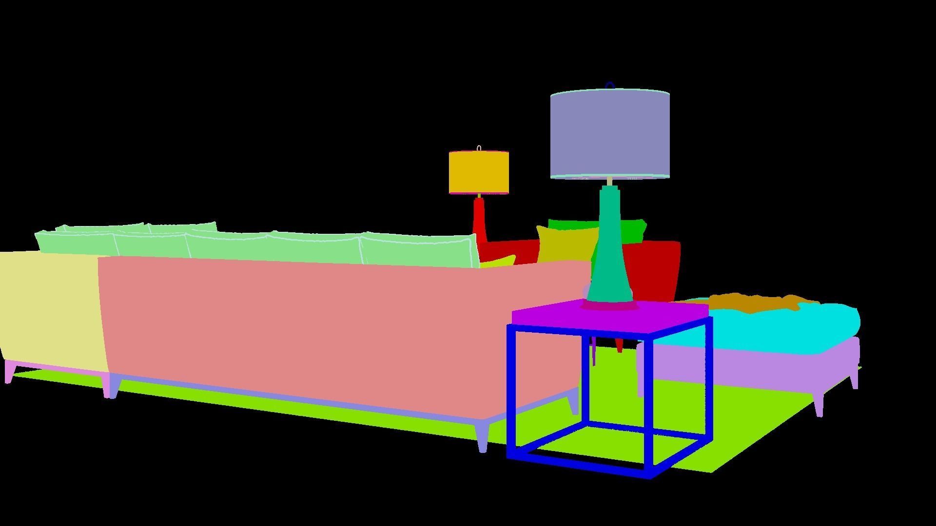 tenarchstudio barbican set living room render ready vray  model  3D model_23