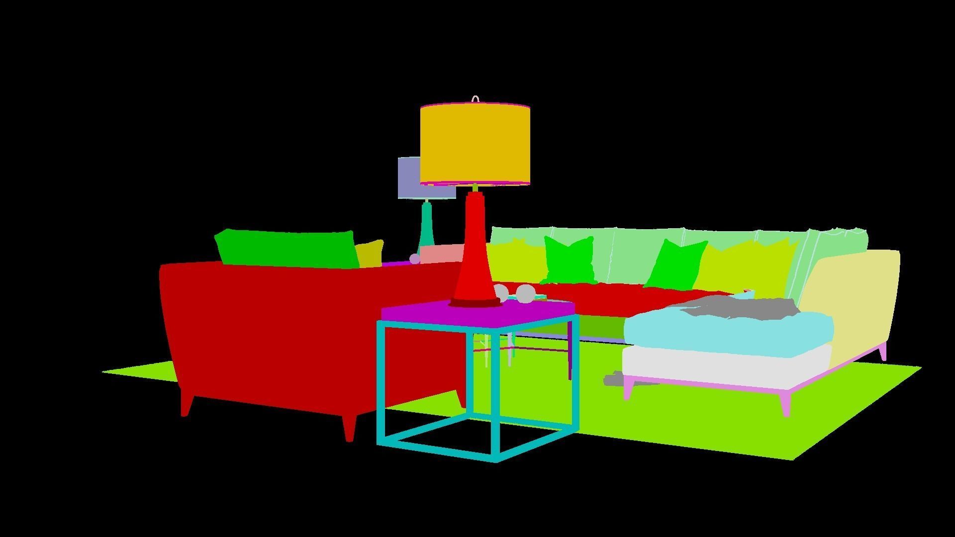 tenarchstudio barbican set living room render ready vray  model  3D model_17