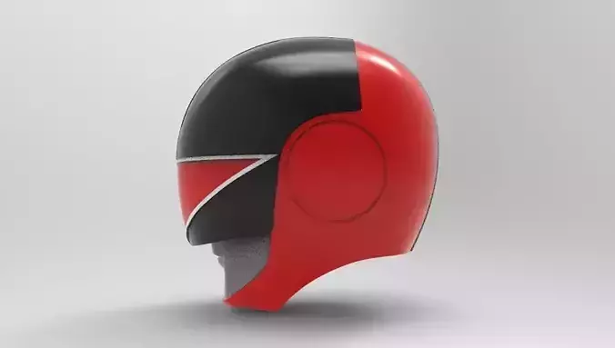 Red Time Force Ranger for 3D Ptinting 3D print model