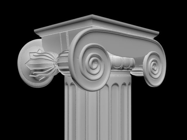 GREEK COLUMN 3D model_1