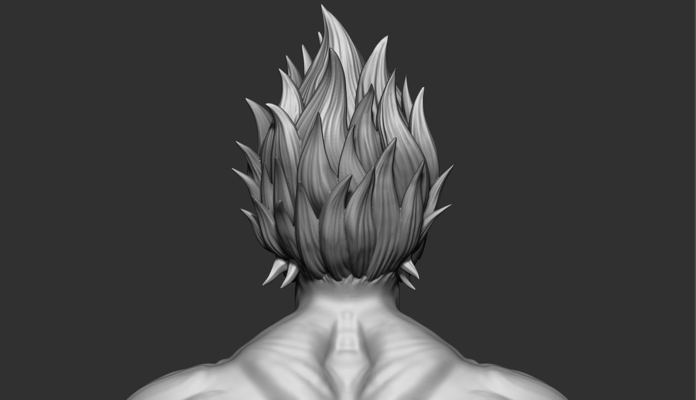 GOKU super saiyan -  Dragonball Super  3D print model_18