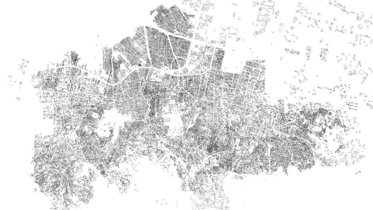 Port au Prince Streets and Buildings 3D model_9