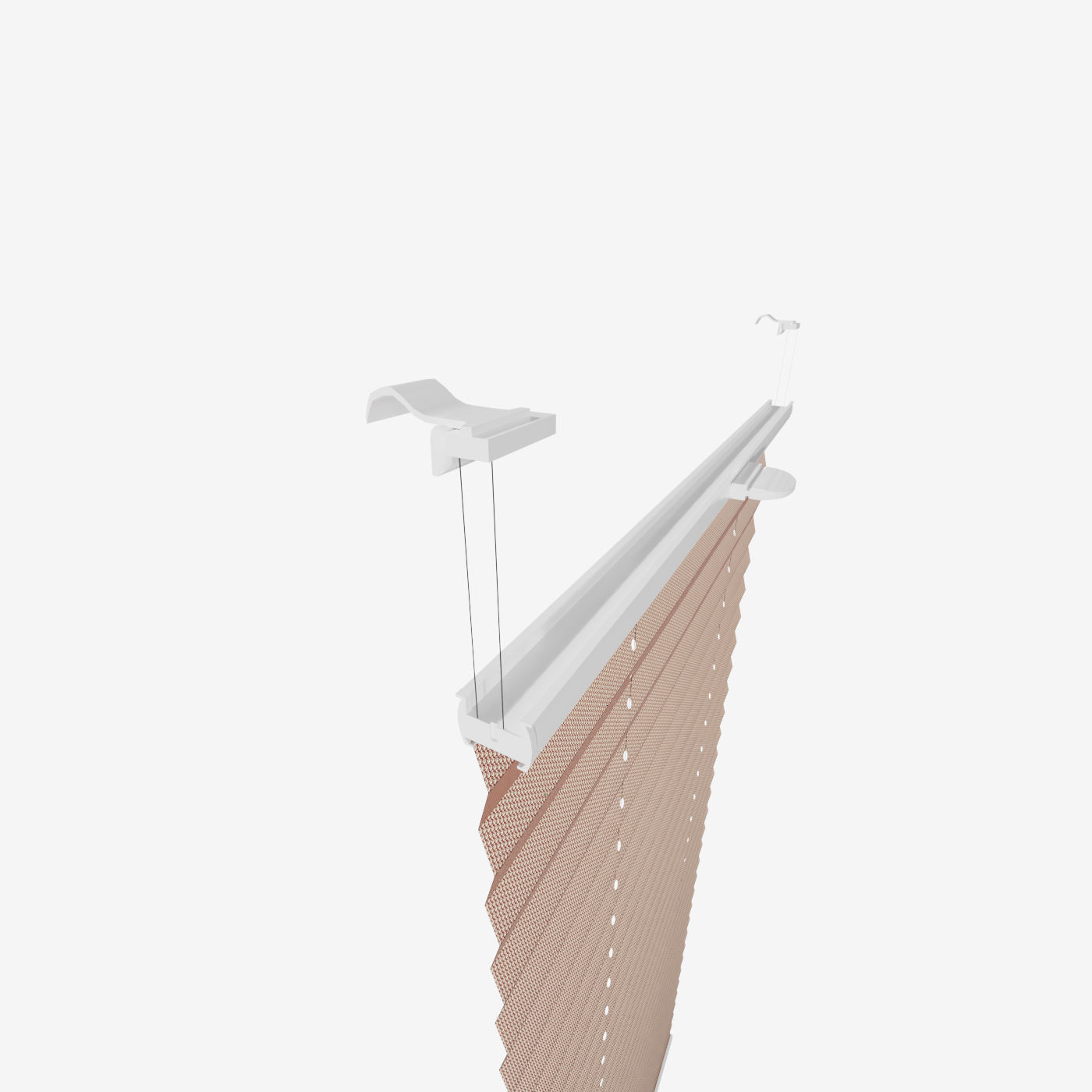 Customizable Pleated Shades for Blender 3D model_1