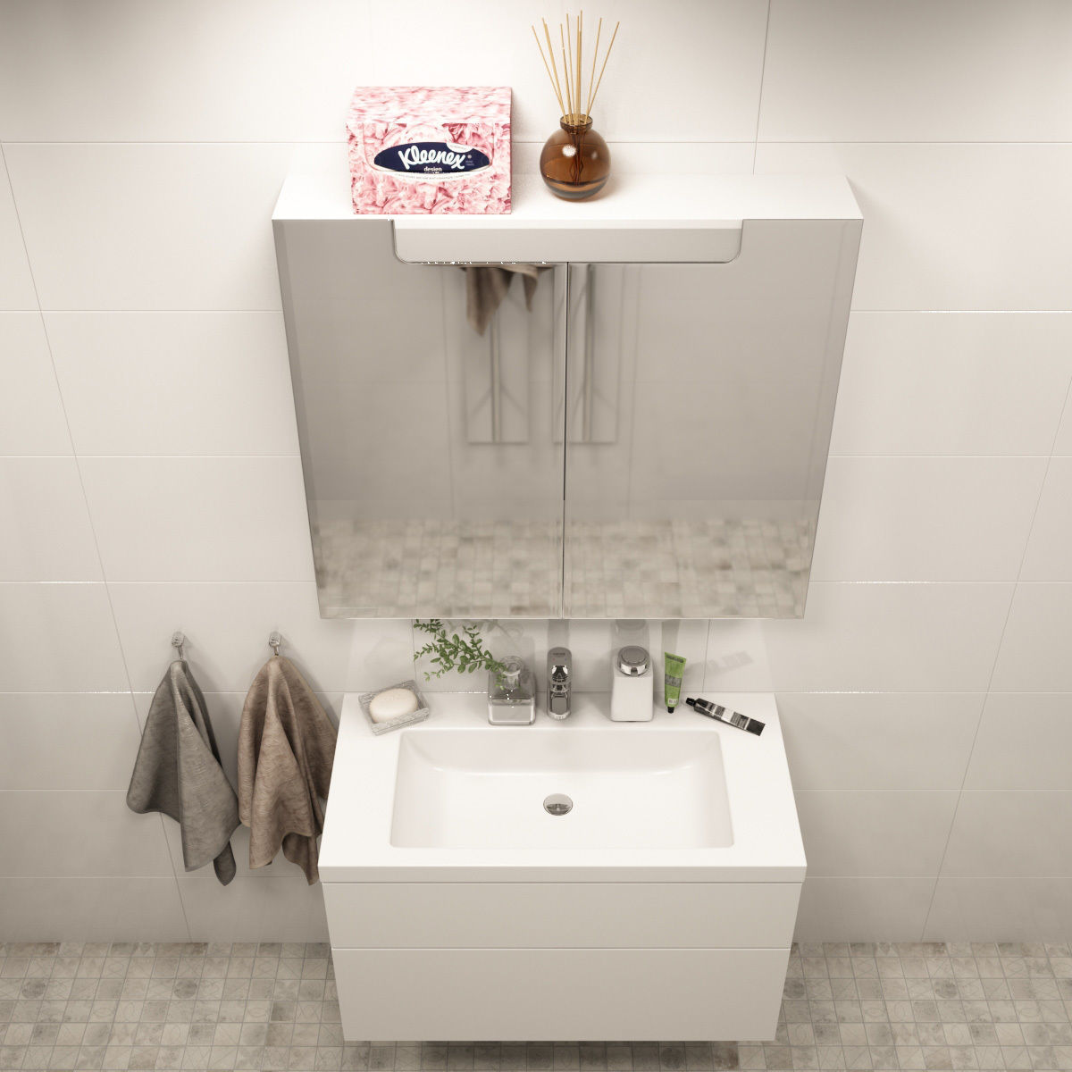 Bathroom 04 3D model_2