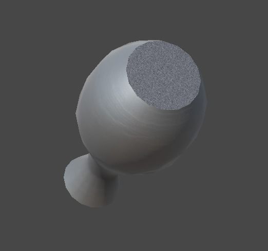 tokkuri1 pot Low-poly 3D model_3