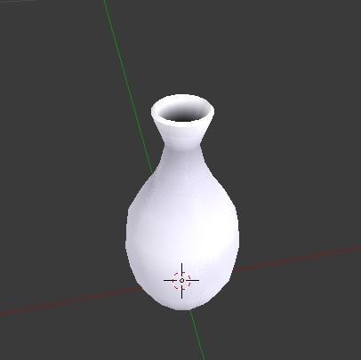 tokkuri1 pot Low-poly 3D model_11
