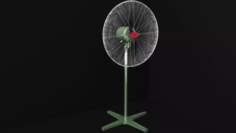 electronics fan home  appliances interior 3D model_0