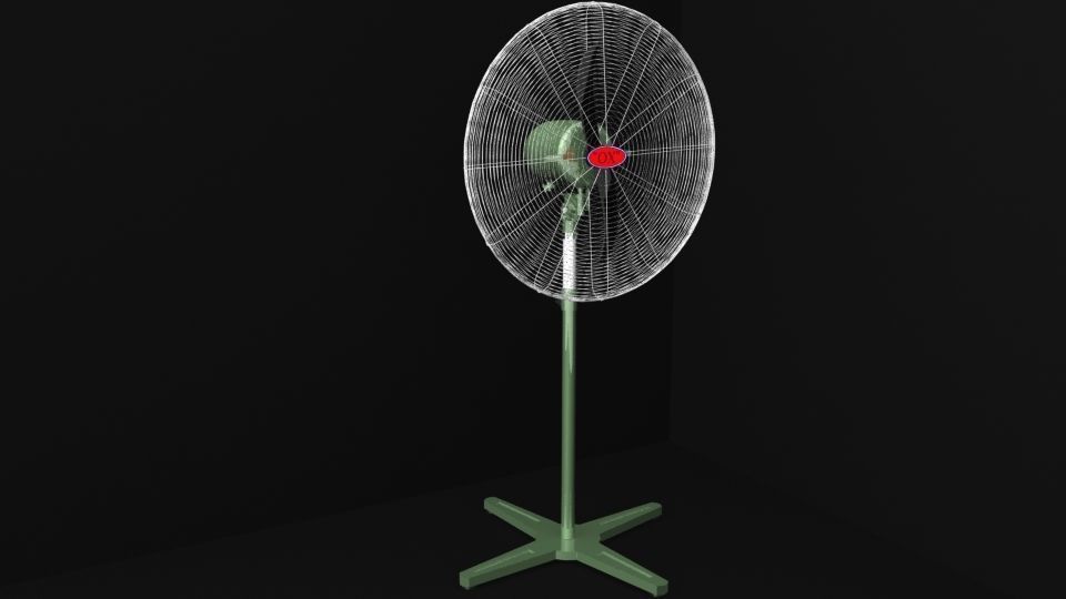 electronics fan home  appliances interior 3D model_1