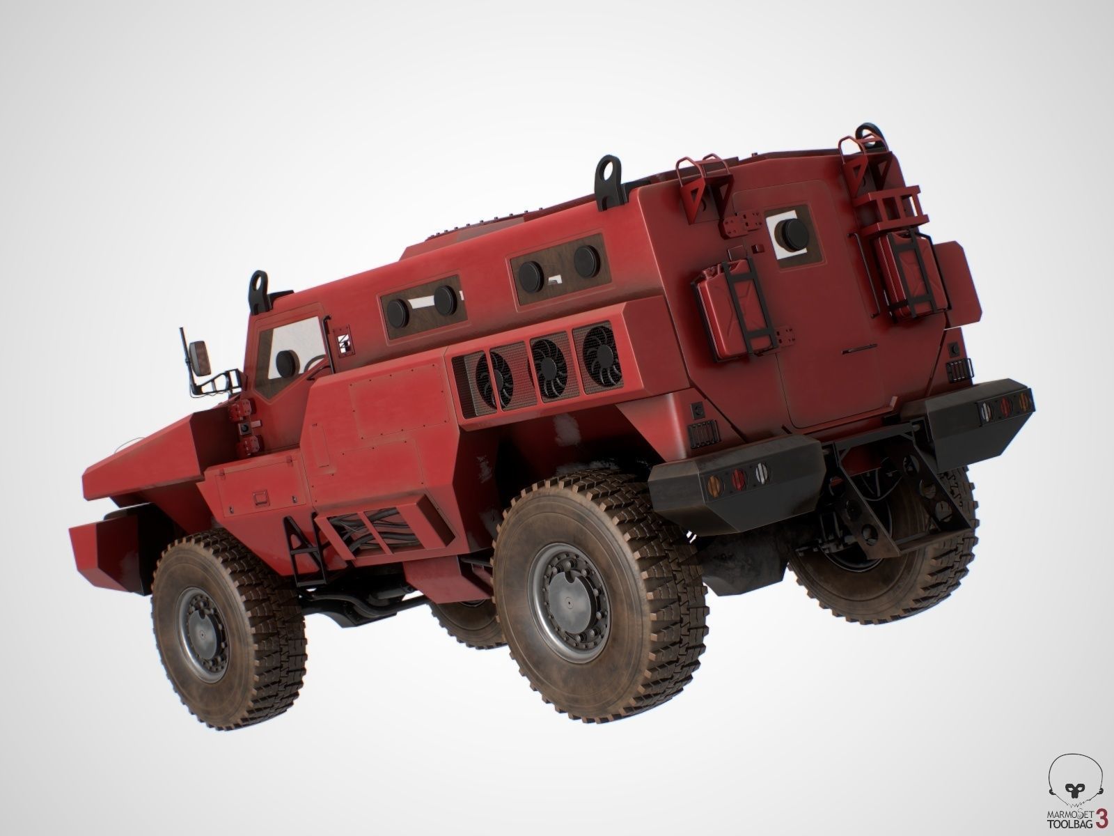Paramount Marauder 3D model_2