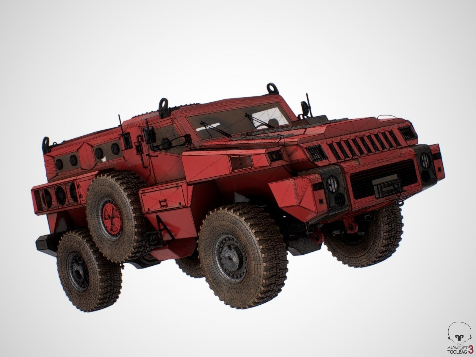 Paramount Marauder 3D model_1