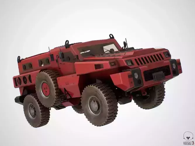 Paramount Marauder 3D model