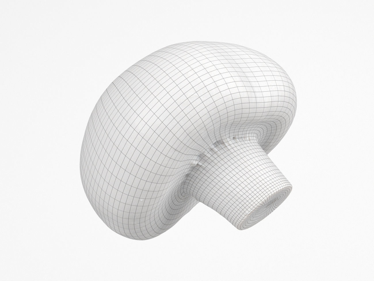 Photorealistic Mushroom 3D Scan 3D model_7