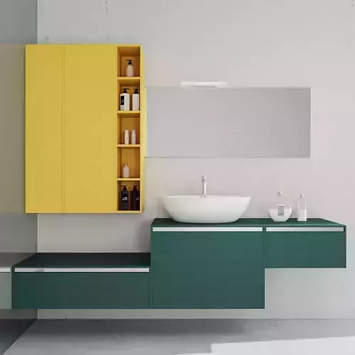 Bathroom furniture set Arcom Escape 3