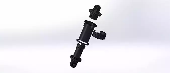 Tamiya TT-01 E Shock Damper Set 3D Print Model 3D print model