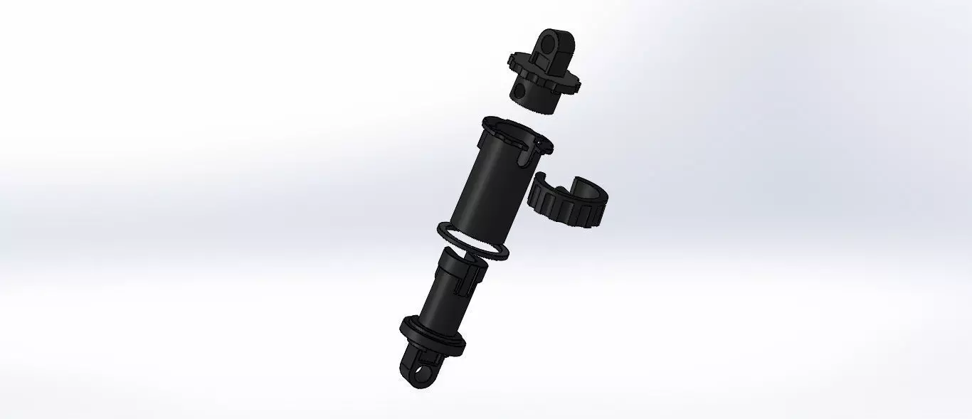 Tamiya TT-01 E Shock Damper Set 3D Print Model 3D print model_0