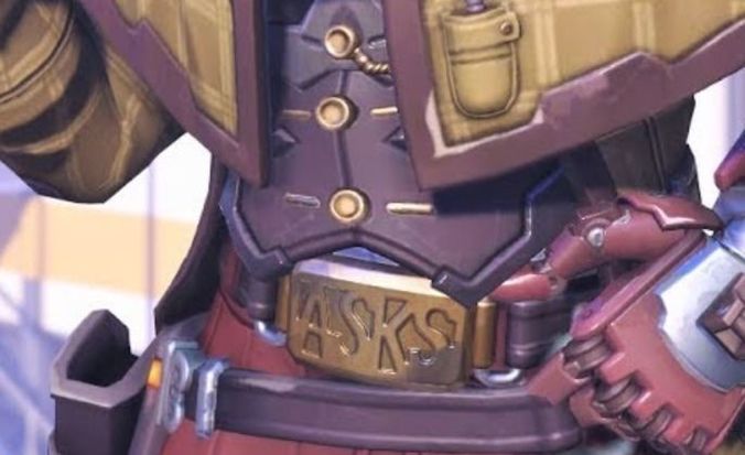 Sherlock McCree Buckle Overwatch 3D print model