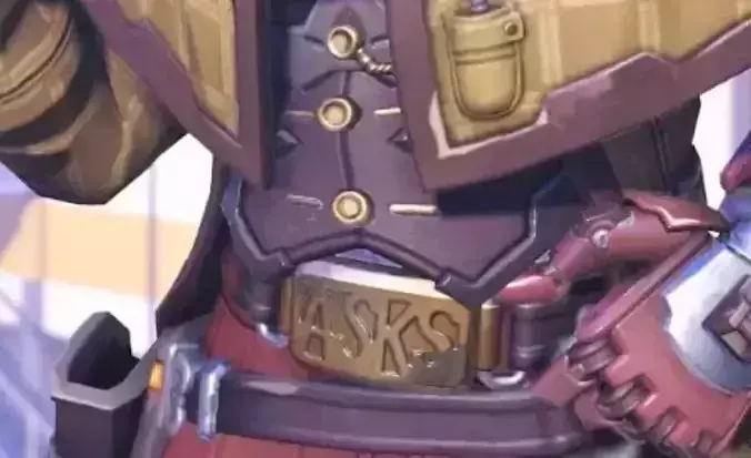 Sherlock McCree Buckle Overwatch 3D print model