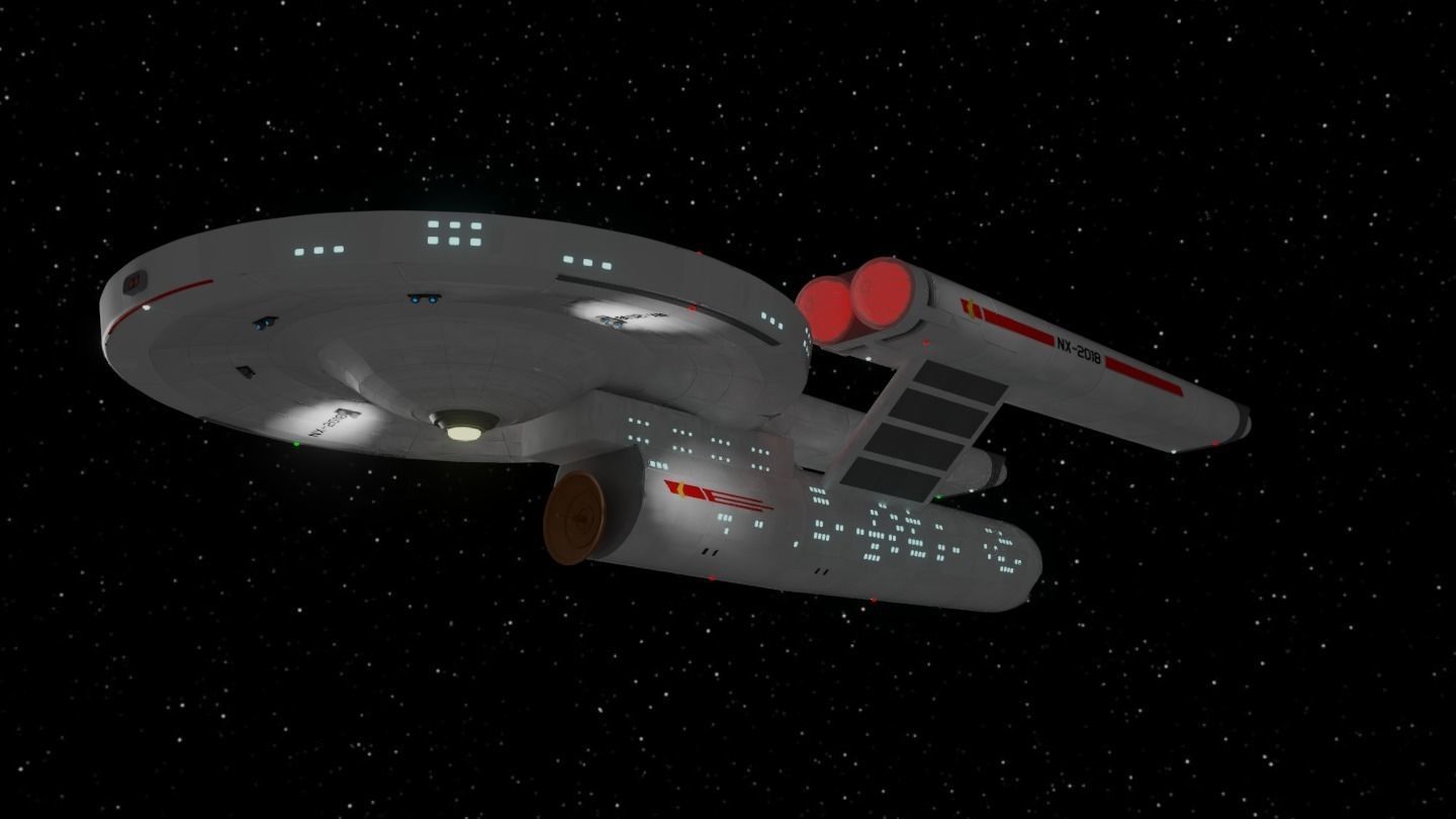 Arizona Class Battleship 3D model_1