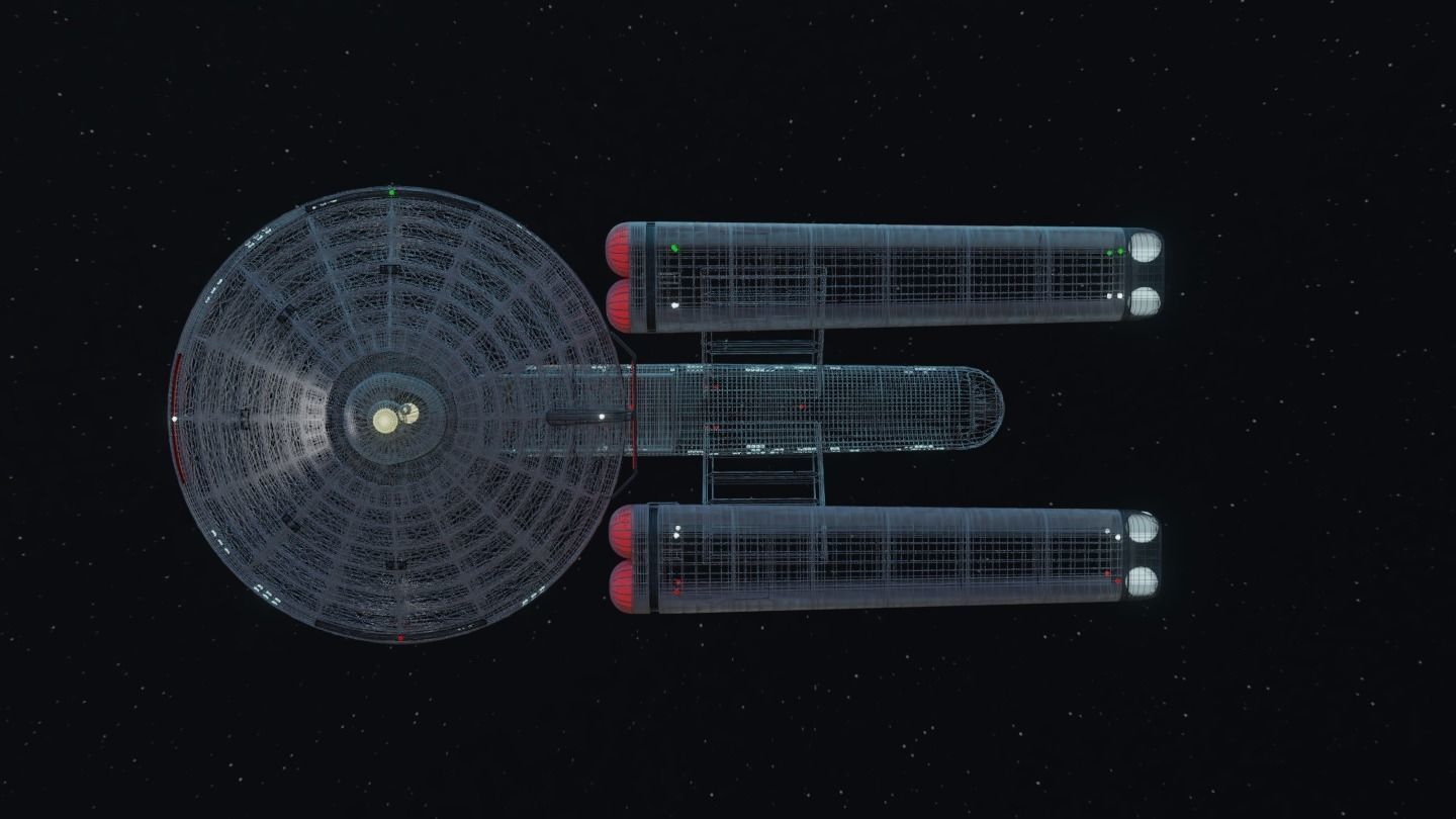 Arizona Class Battleship 3D model_5