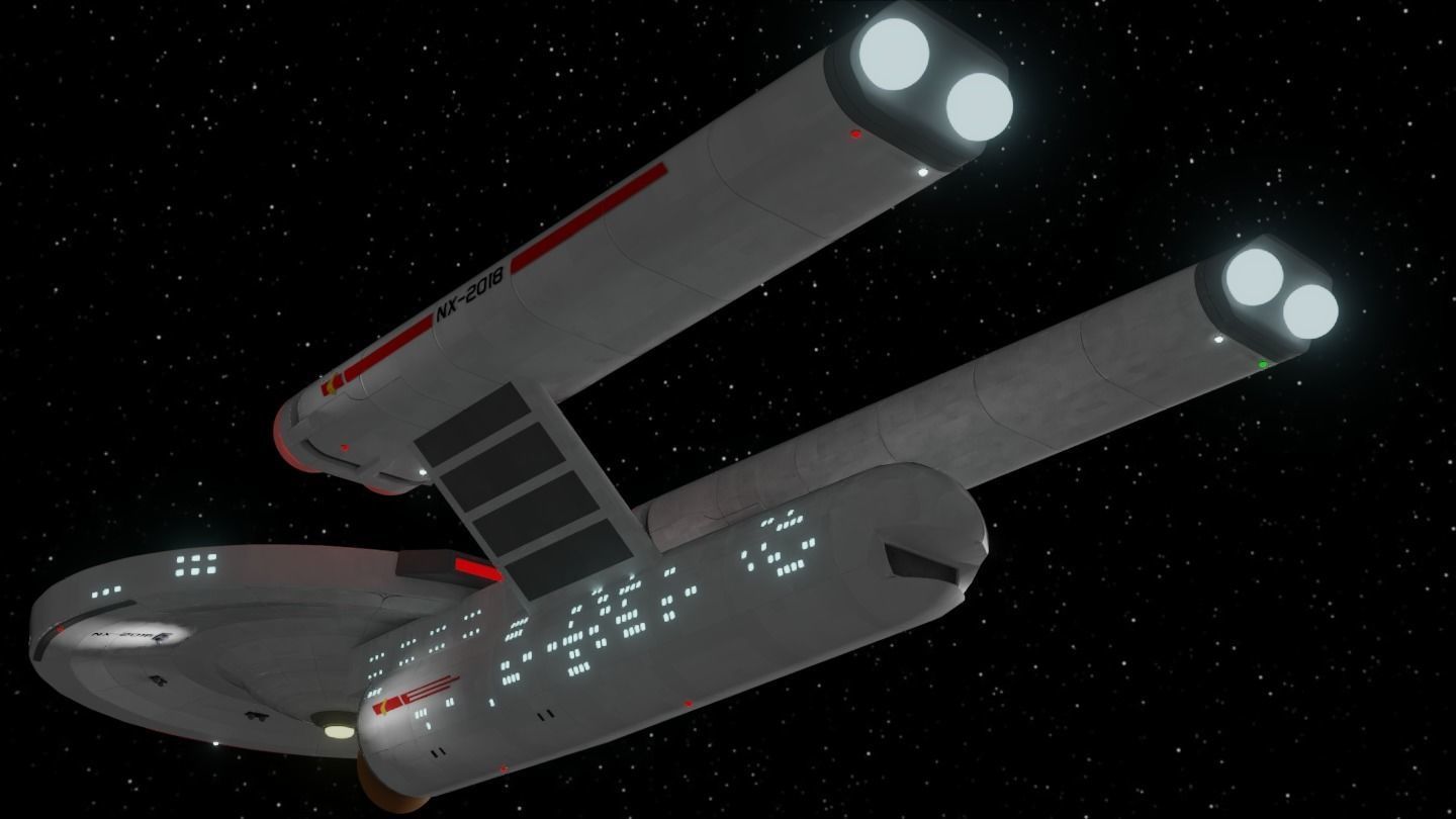 Arizona Class Battleship 3D model_3