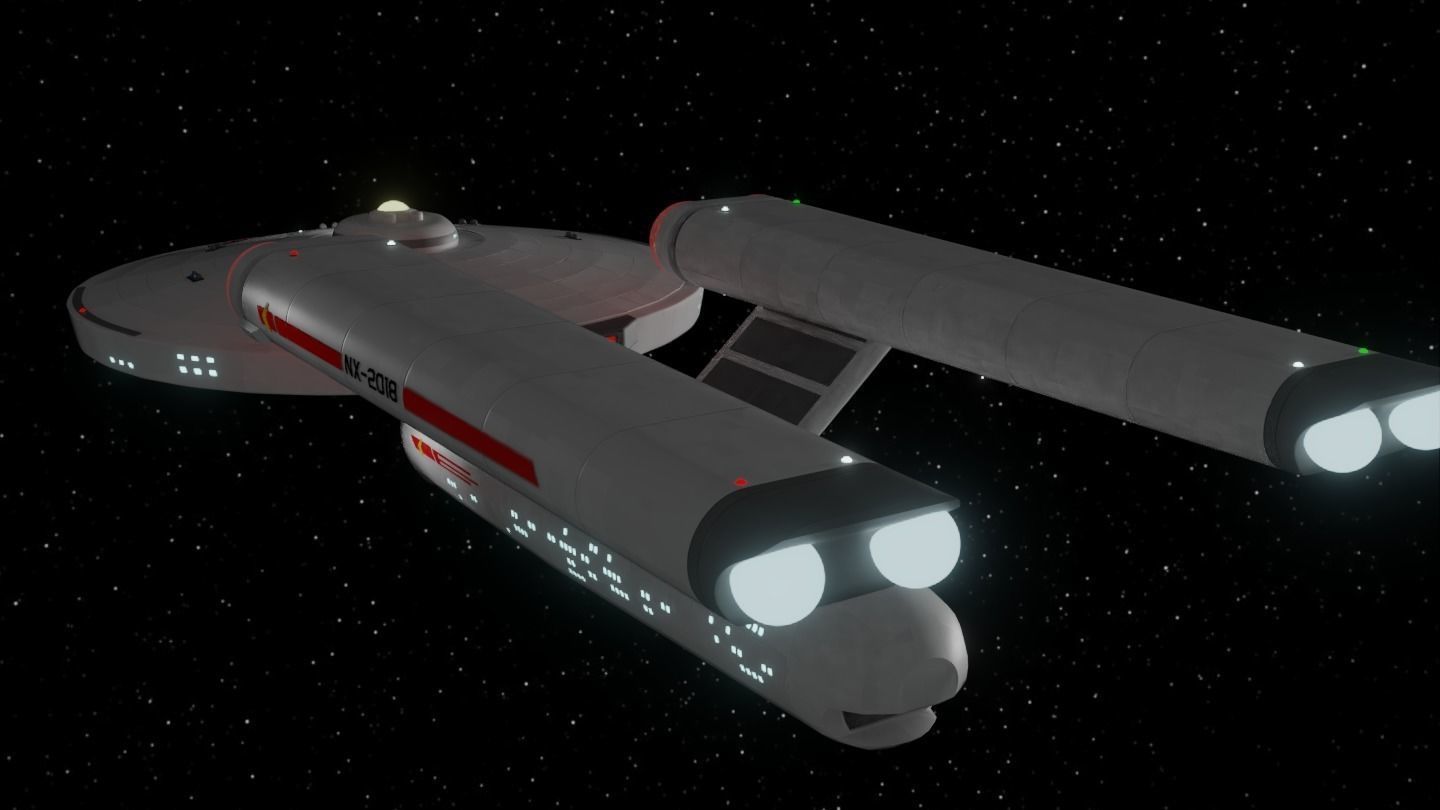 Arizona Class Battleship 3D model_2