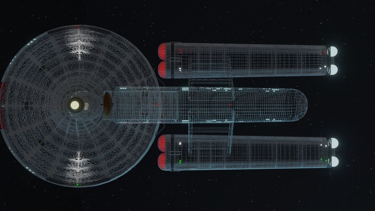 Arizona Class Battleship 3D model_6