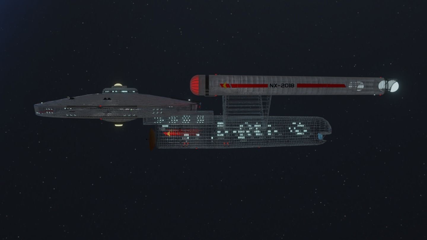 Arizona Class Battleship 3D model_4