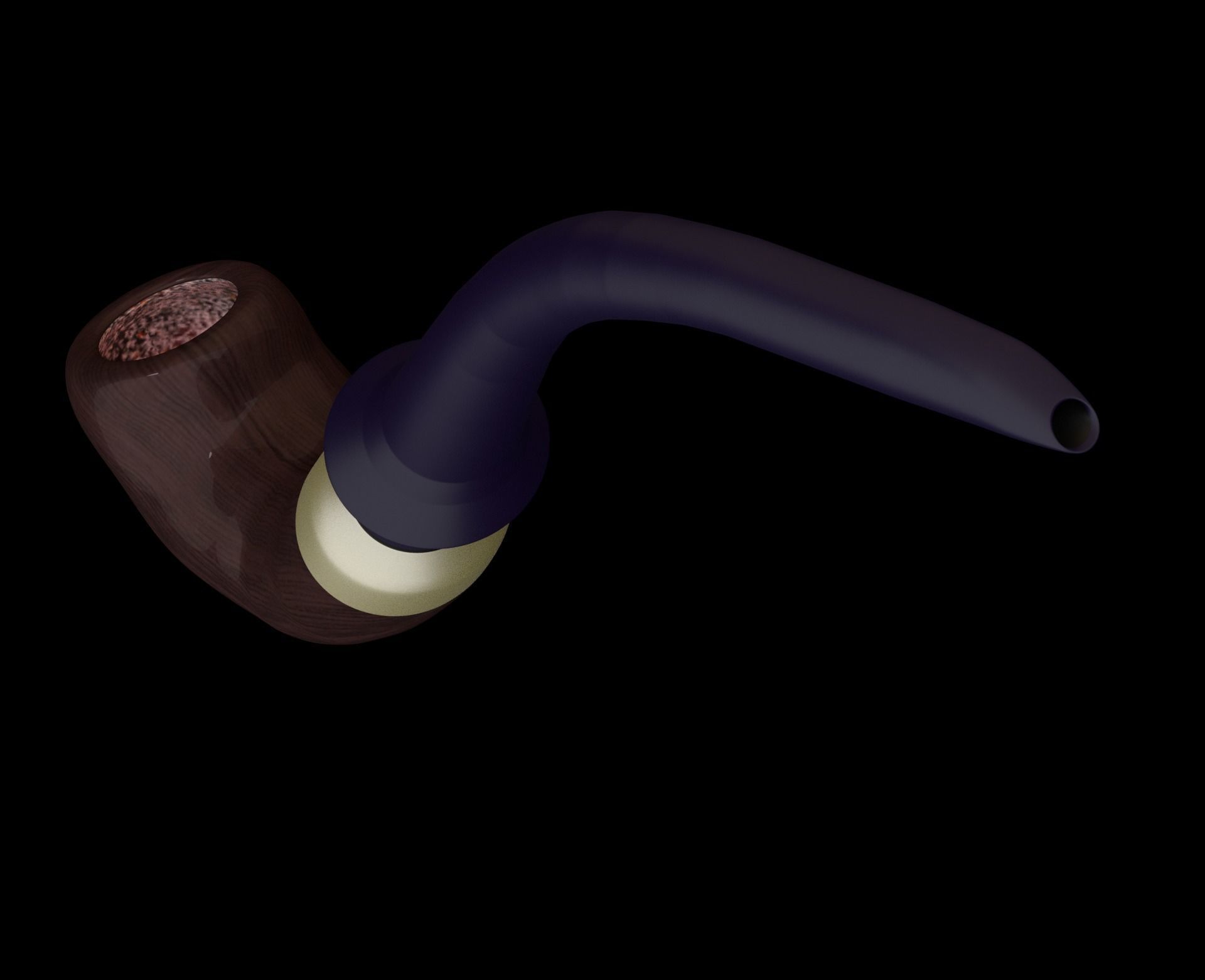 Smoking Pipe 3D model_3