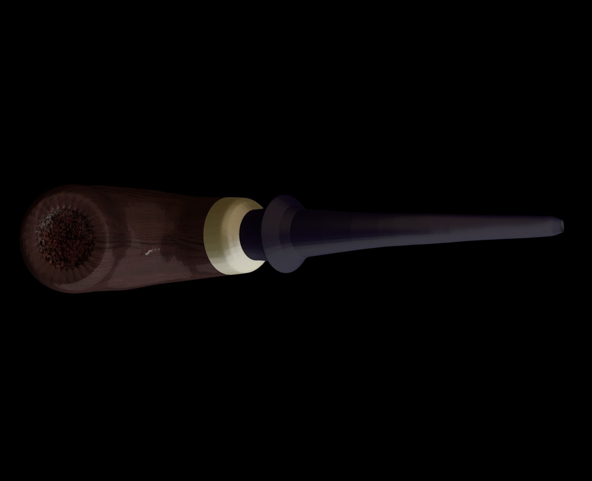 Smoking Pipe 3D model_1