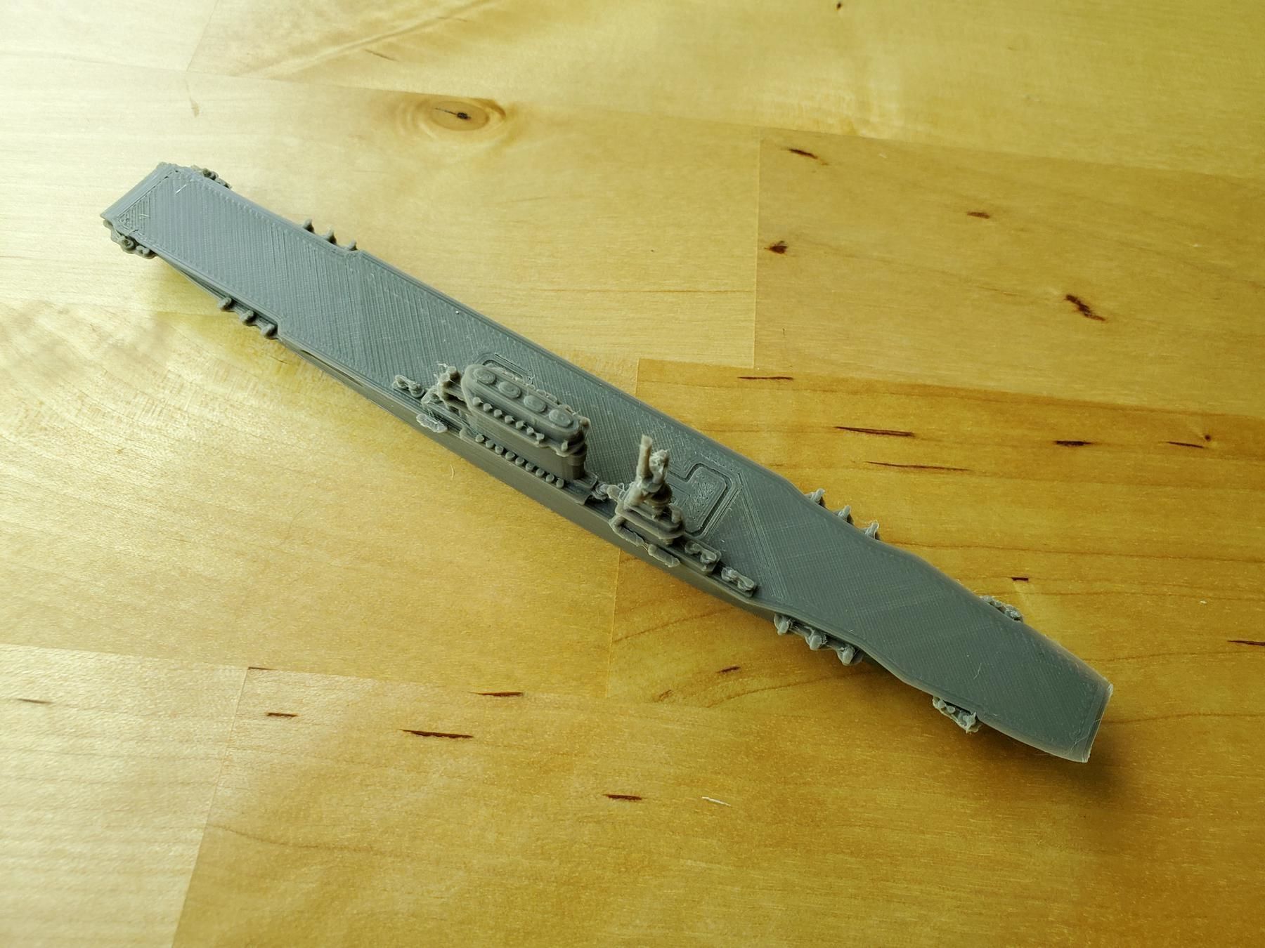 Lexington Class Aircraft Carrier 3D print model_23