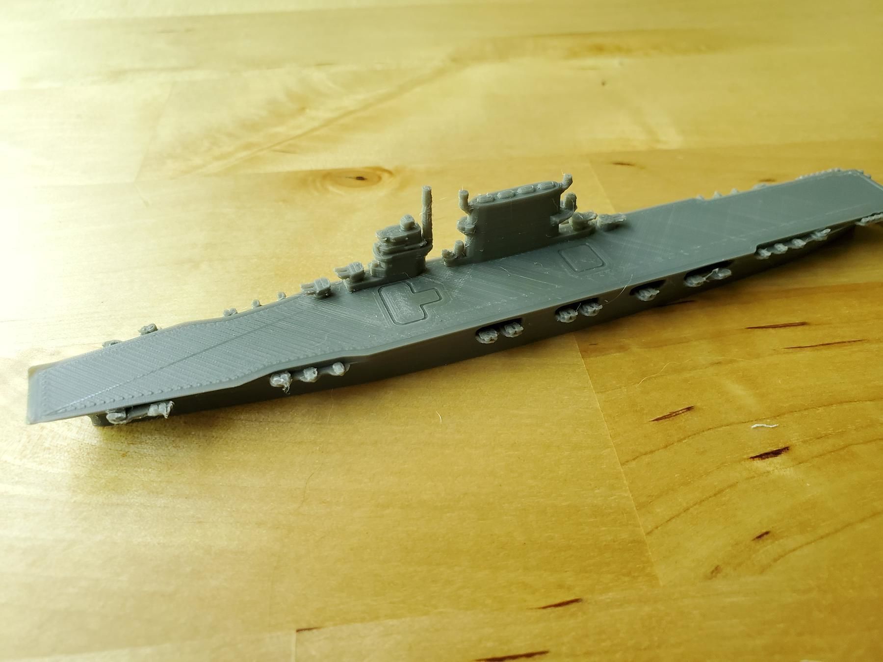 Lexington Class Aircraft Carrier 3D print model_24